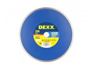 Алмазный диск сплошной Dexx d=230мм 36703-230 - фото 1